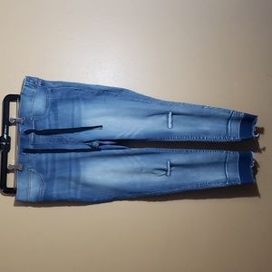Black Daisy Jeggings